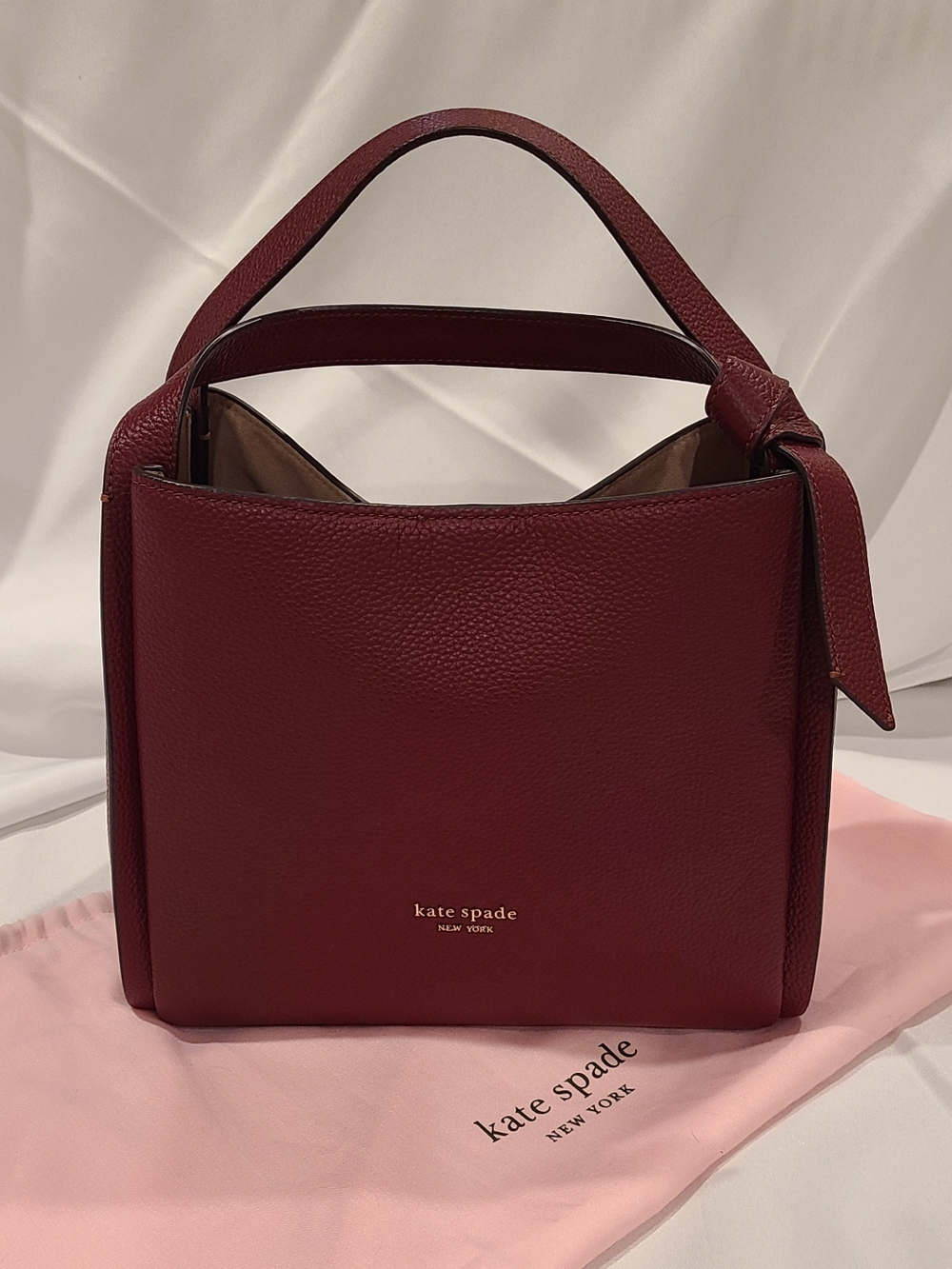 Kate Spade Knott Medium Crossbody Pebbled Leather Bag